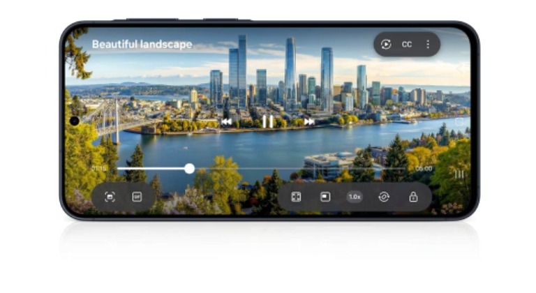 Smartfon Samsung Galaxy A57 5G 8GB/256GB jasnoniebieski front